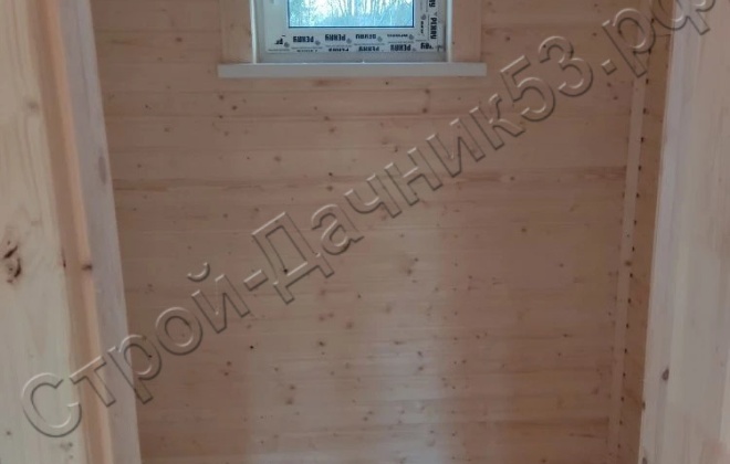 5 Каркасный дом Д-25, 7x6м, 42 М², Ленинградская область, Тихвинский район, деревня Красава (8)